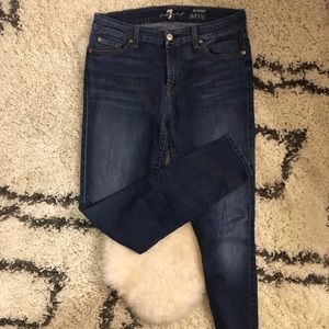 7 For All Mankind Ankle Skinny Jeans